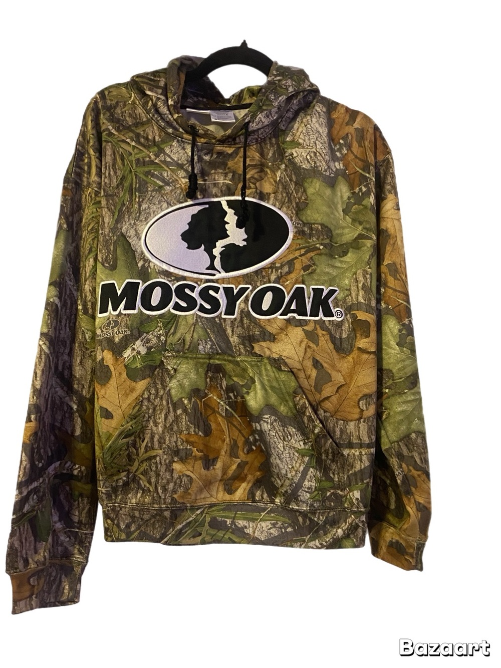 Mossy Oak Camo Graphic Hoodie – Men’s/Unisex Adult Size M